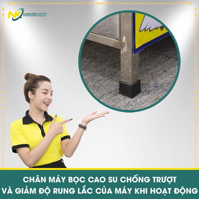 Chân đế máy vặt lông gà phi 55cm