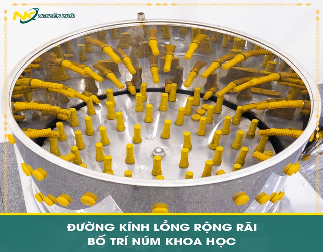 Lồng máy vặt lông gà 70cm rộng rãi