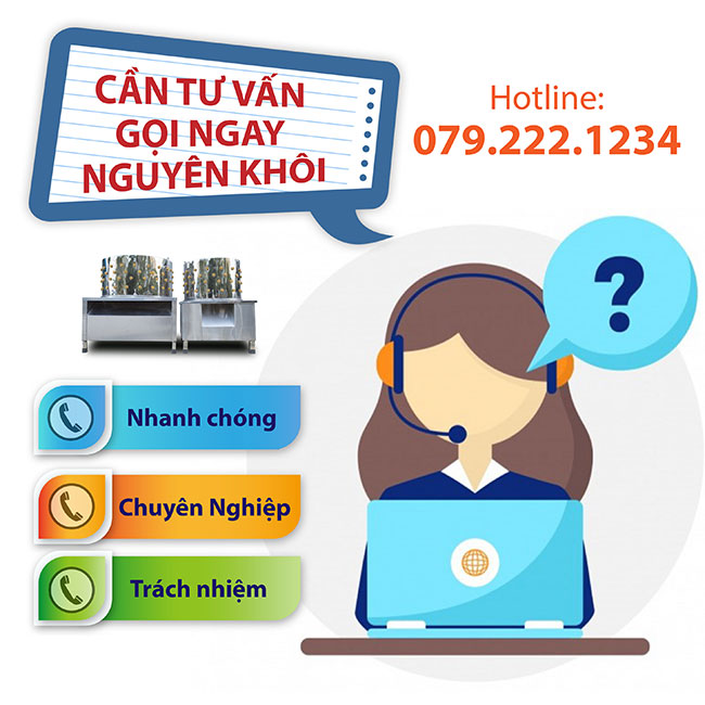 Nguyên Khôi tư vấn máy vặt lông gà vịt, máy vặt lông dê, chó, lợn chuyên nghiệp