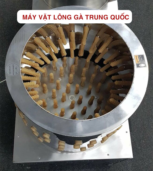 Máy vặt lông gà chất lượng kém