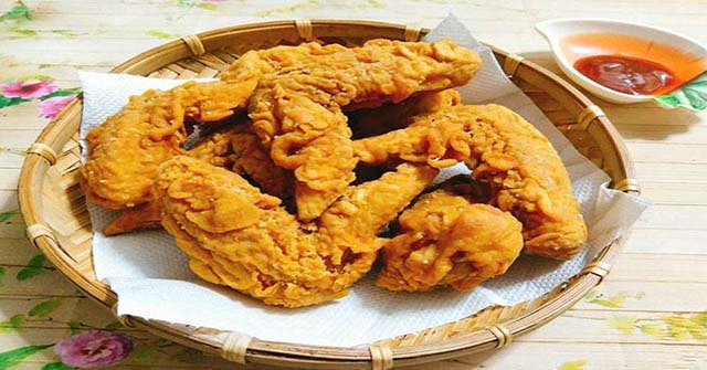 Cách Làm Gà Rán KFC Ngon Tại Nhà Giòm Rụm Mê Li!!