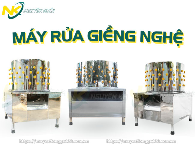 Máy rửa giềng nghệ gừng siêu sạch, không lo dập nát