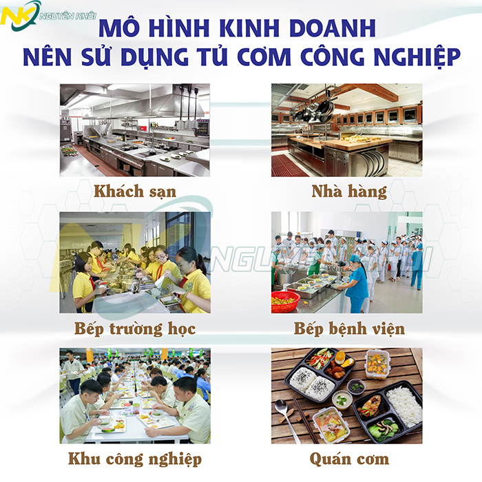 Lắp đặt tủ hấp công nghiệp đa dạng mọi quy mô lớn nhỏ
