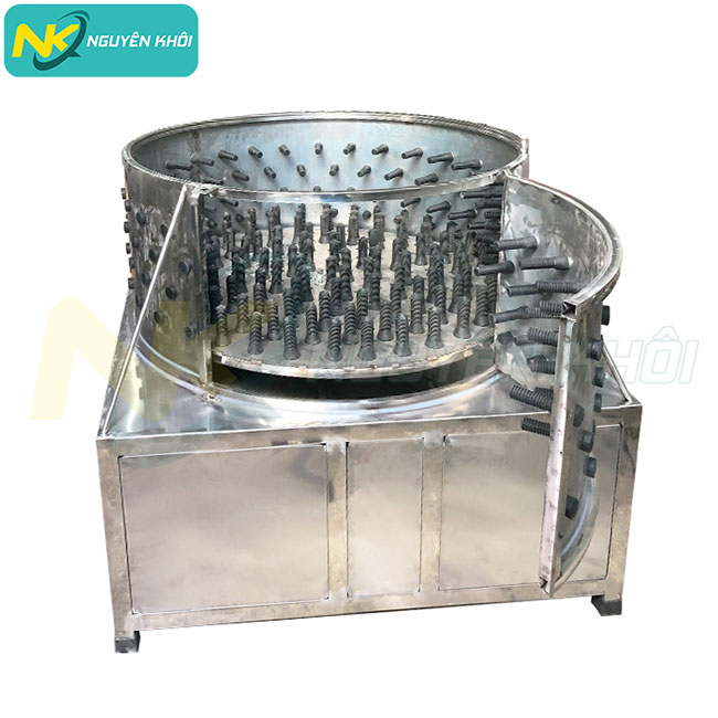 Khoang máy, máng xả lông rộng