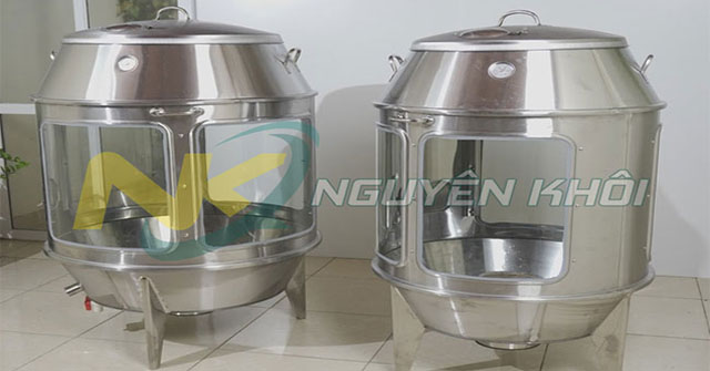 Lu quay gà vịt nướng bằng than Nguyên Khôi phân phối Toàn quốc