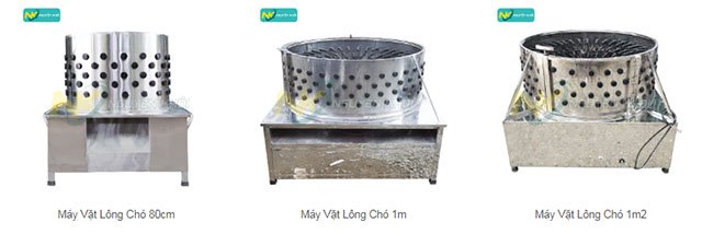 Năng suất máy ảnh hưởng tới giá bán, các mẫu máy vặt lông chó 