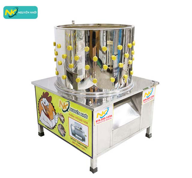 Máy vặt lông gà vịt mini 55cm