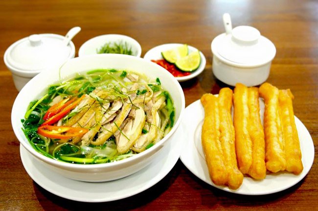 Hình ảnh phở gà