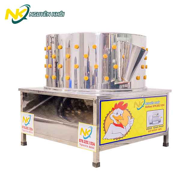 Máy vặt lông gà công nghiệp 80cm 